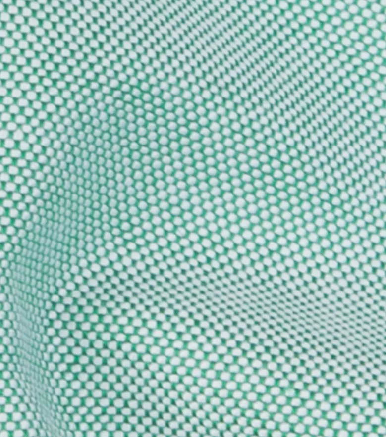 Eenvoudig te strijken effen wit poplin overhemd