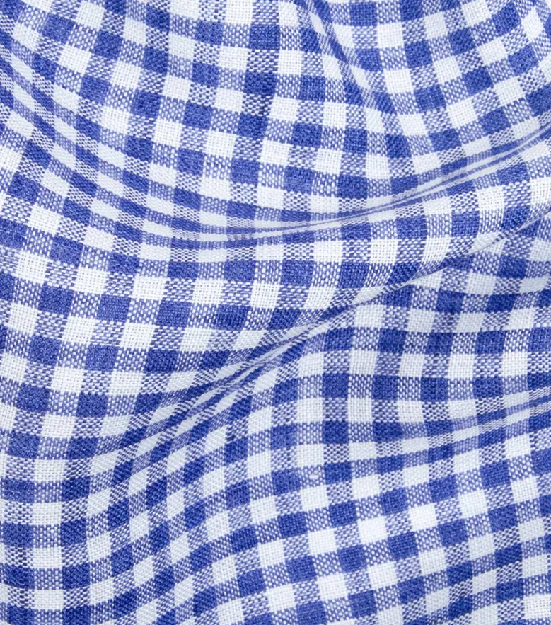 Eenvoudig te strijken effen wit poplin overhemd