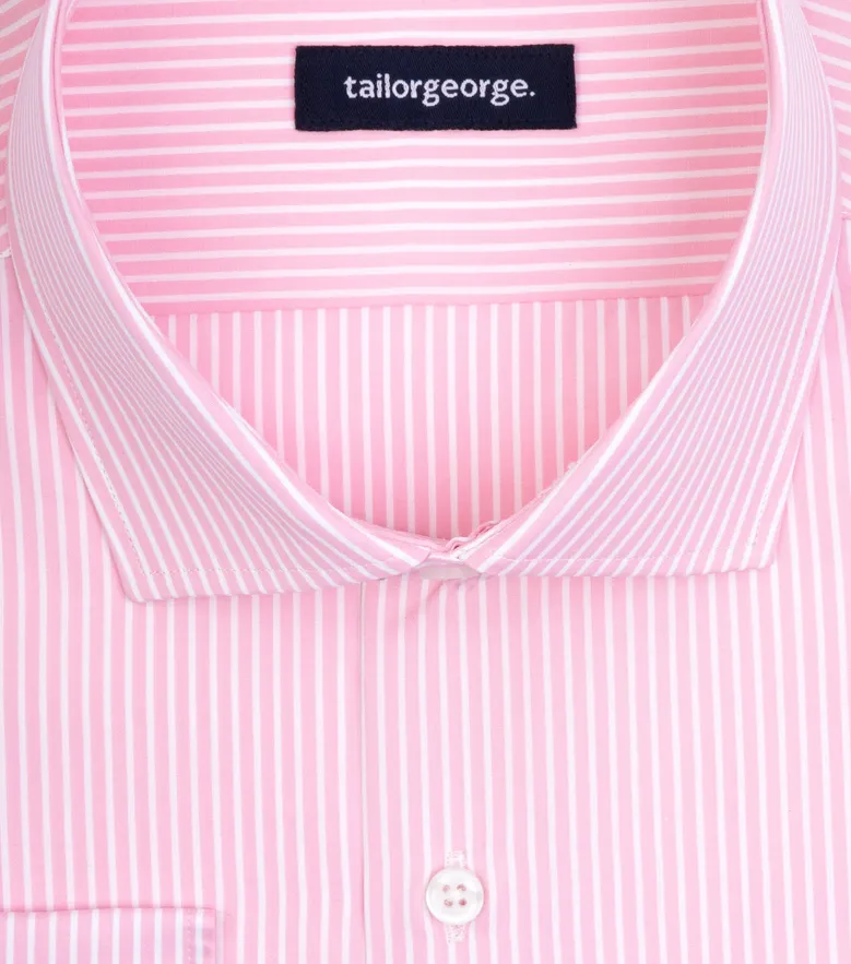 Chemise en popeline facile à repasser