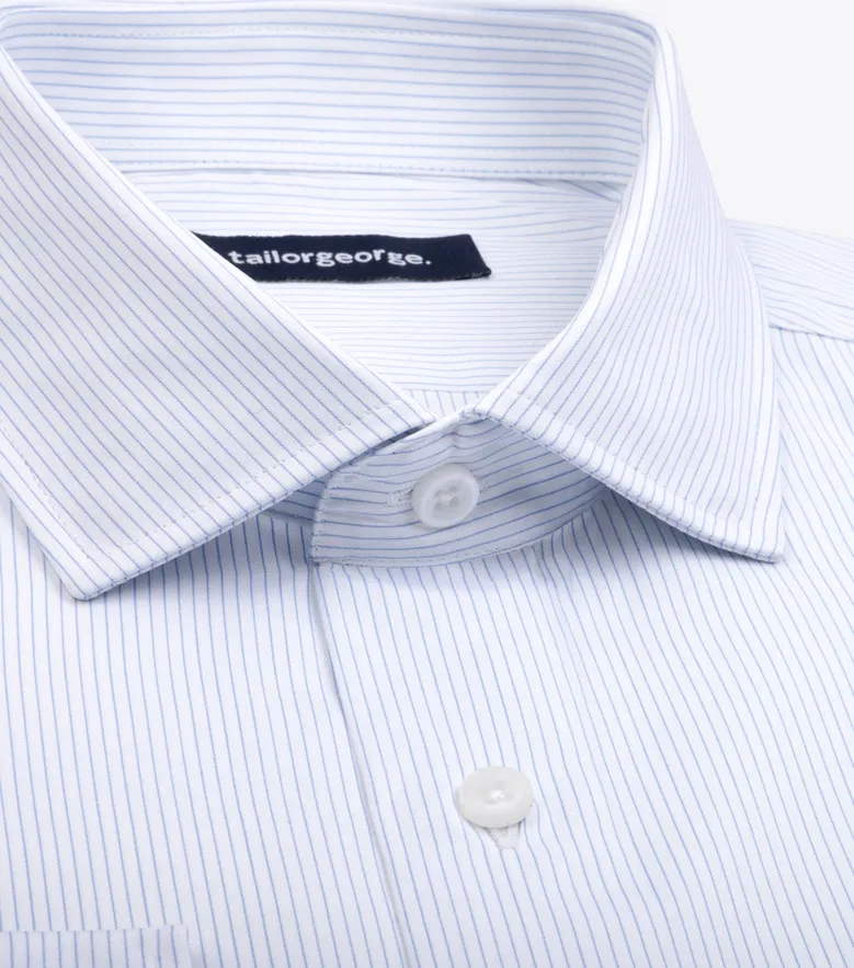 Chemise en popeline facile à repasser
