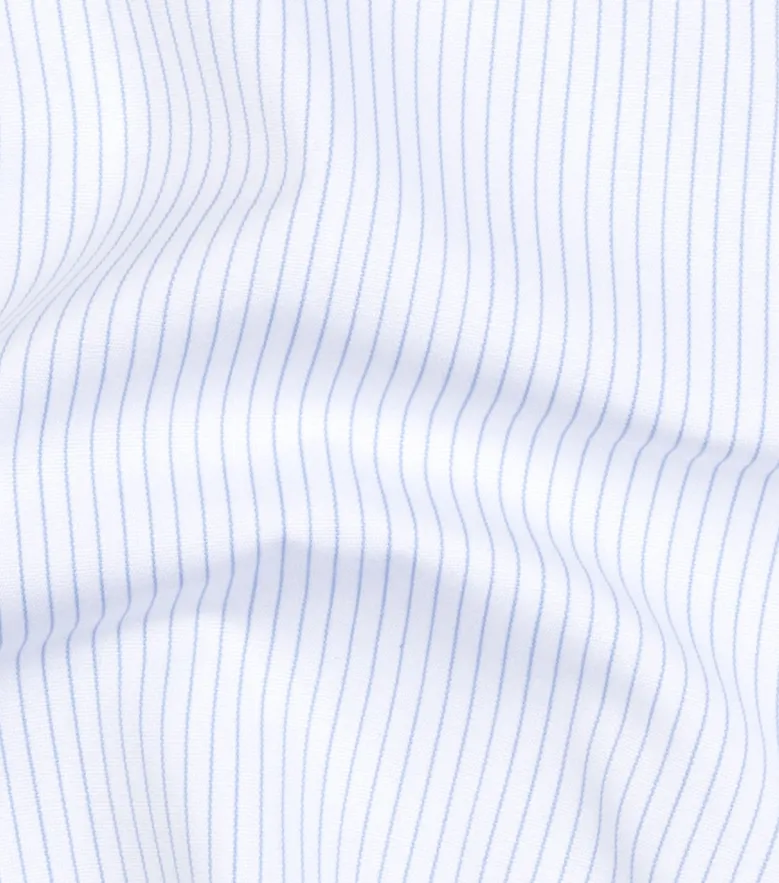 Chemise en popeline facile à repasser