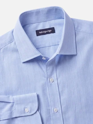 Chemise en popeline facile à repasser