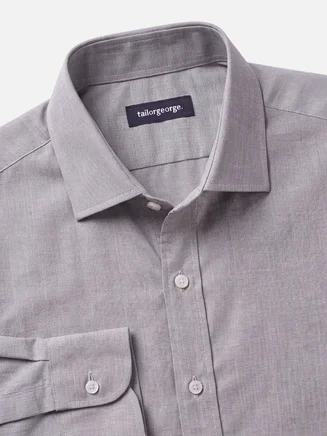 Chemise en fil-à-fil facile à repasser