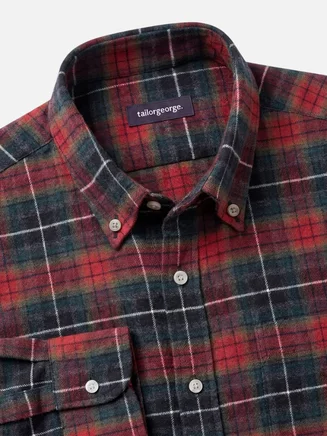 Chemise en flanelle épaisse