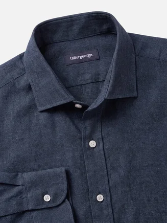 Chemise en lin épais et résistant